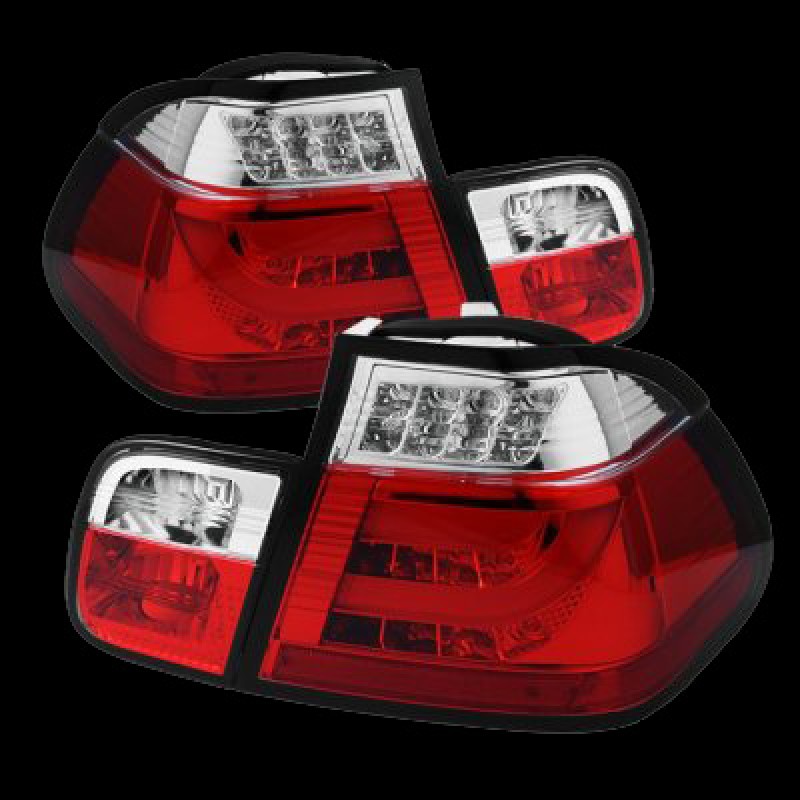 Πίσω φανάρια led BMW E46 sedan (2001-2005) -chrome - σετ 2τμχ.