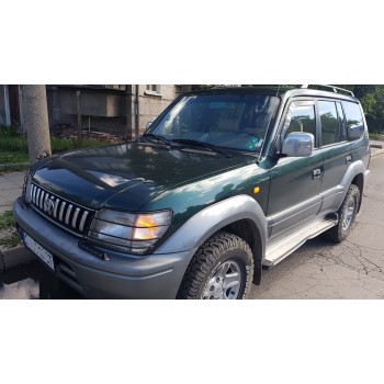 Ανεμοθραύστες Toyota Land Cruiser J90 (1996-2002) 3/5 πορτο - 2 τμχ. εμπρός, Heko