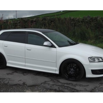 Ανεμοθραύστες Audi A3 Sportback (2003-2012) 5 πορτο - 4 τμχ. εμπρός και πίσω, Heko