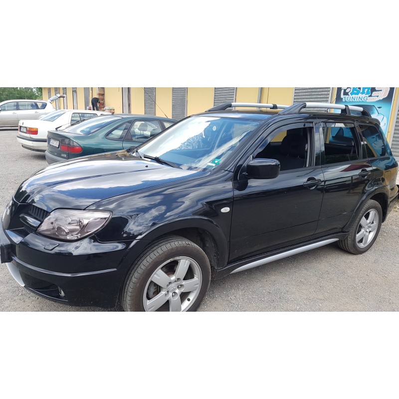 Ανεμοθραύστες Mitsubishi Outlander (2002-2006) - 4 τμχ. εμπρός και πίσω, Heko