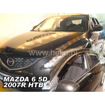 Ανεμοθραύστες Mazda 6 (2007-2013) 5 πορτο - 4 τμχ. εμπρός και πίσω, Heko