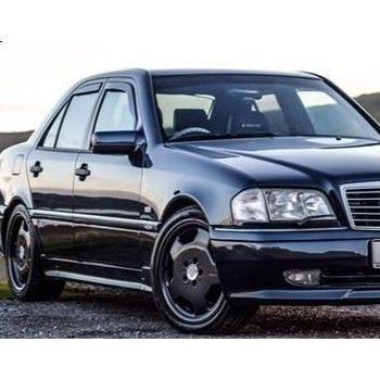 Ανεμοθραύστες Mercedes C-Class W202 (1993-2000) sedan - 2 τμχ. εμπρός, Heko