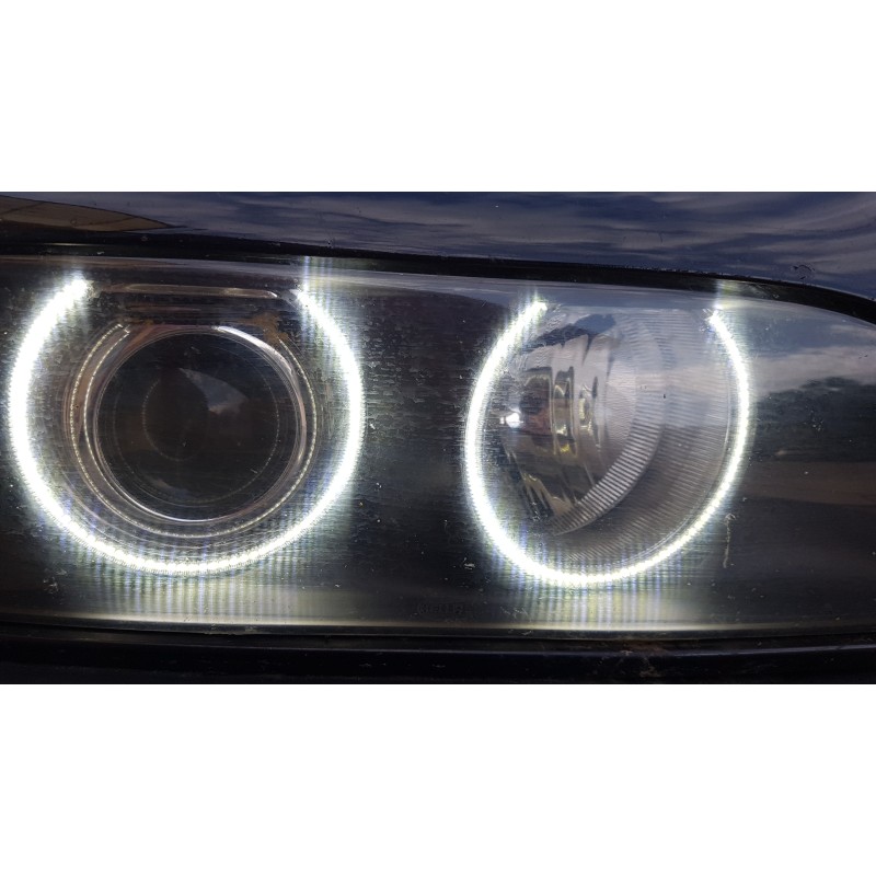 Δαχτυλίδια BMW E39 OEM με εργοστασιακά angel eyes - με 66 led