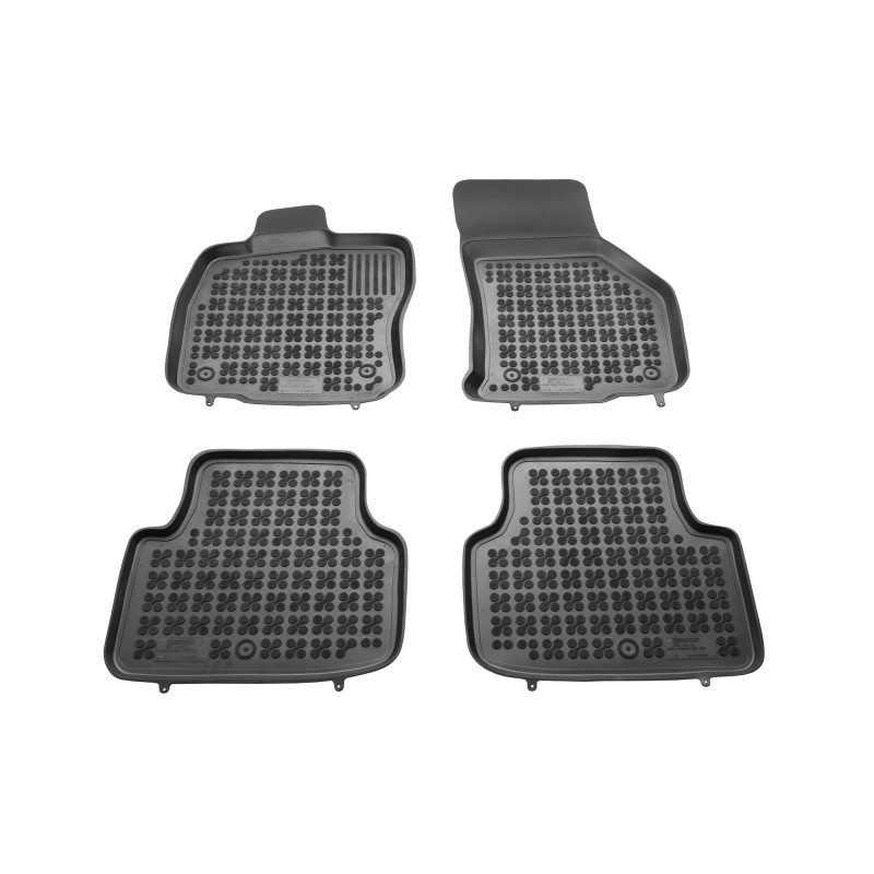 Λαστιχένια πατάκια SKODA Octavia 3 (2013+) / Octavia 4 (2019-2024) τύπου σκαφάκι - 4τμχ., Rezaw Plast