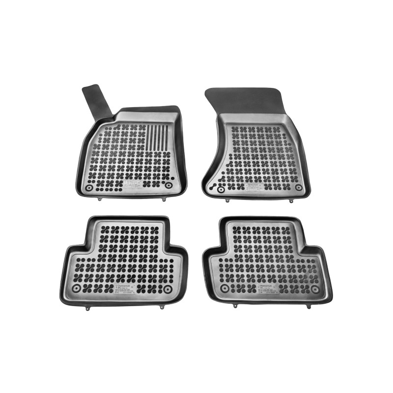 Λαστιχένια πατάκια Audi Α4 B8 (2008-2016) / Audi A5 Sportback (2009 - 2016) - τύπου σκαφάκι - 4τμχ., Rezaw Plast
