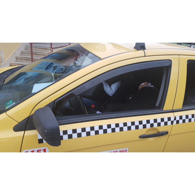 Ανεμοθραύστες Mitsubishi Lancer (2007-2016) 5 πορτο , sedan - 2 τμχ. εμπρός, Heko