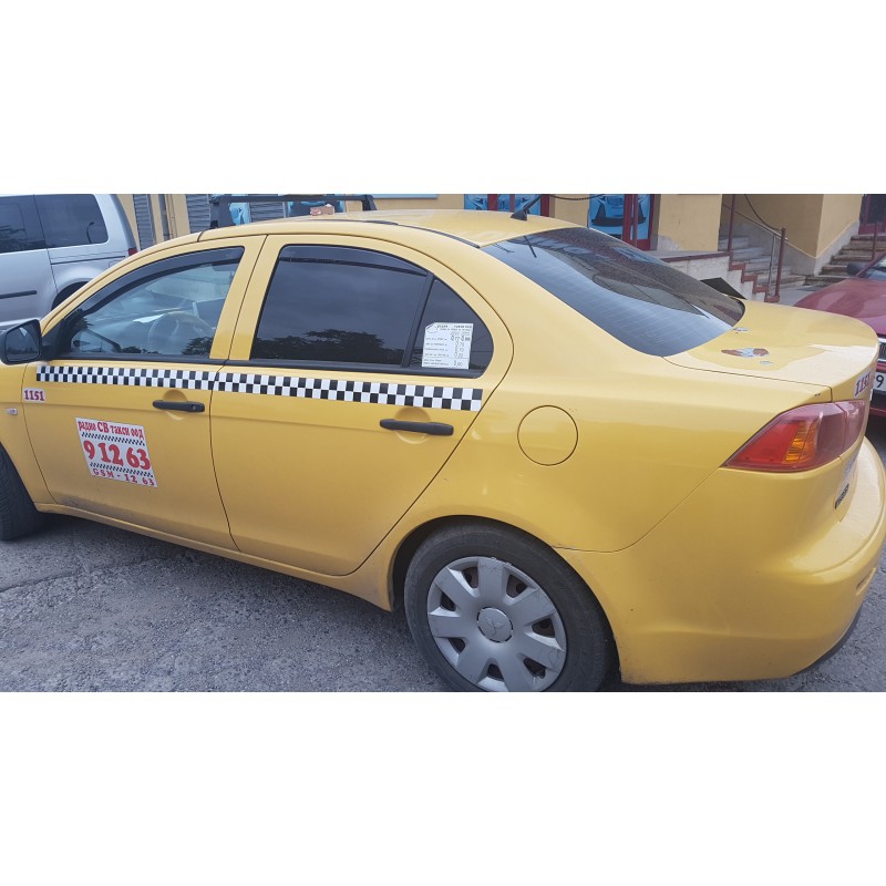 Ανεμοθραύστες Mitsubishi Lancer (2007-2016) 5 πορτο ,sedan - 4 τμχ. εμπρός και πίσω, Heko