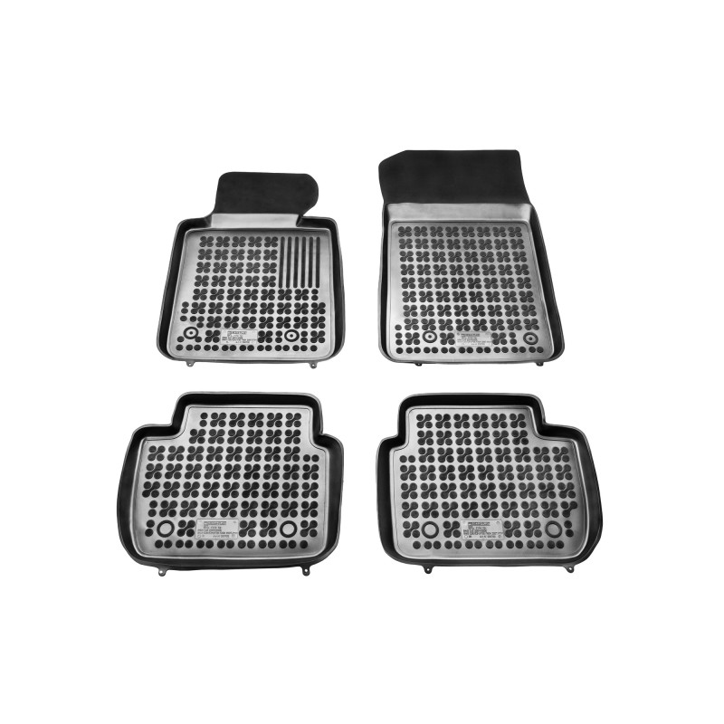 Λαστιχένια πατάκια BMW σειρά 3 E46 (1998-2005) / E90 / E91(2004-2013) - τύπου σκαφάκι - 4τμχ., Rezaw Plast