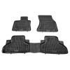 Λαστιχένια πατάκια BMW X5 F15 (2013-2018) / BMW X6 F16 (2014-2019) - τύπου σκαφάκι - 3τμχ., Rezaw Plast
