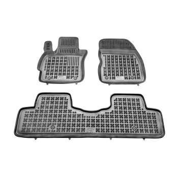 Λαστιχένια πατάκια MAZDA 5 I (2005-2010) / 5 II (2010-2015) - τύπου σκαφάκι - 3τμχ., Rezaw Plast