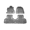 Λαστιχένια πατάκια HONDA Civic VII 3 πορτο (2001-2005) - τύπου σκαφάκι - 3τμχ., Rezaw Plast