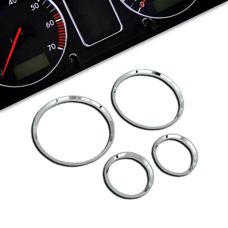 Δαχτυλίδια καντράν Opel Astra B (1993-1999) / Opel Tigra A - χρωμίου