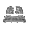 Λαστιχένια πατάκια HONDA CR-V II (2002-2006) - τύπου σκαφάκι - 3τμχ., Rezaw Plast