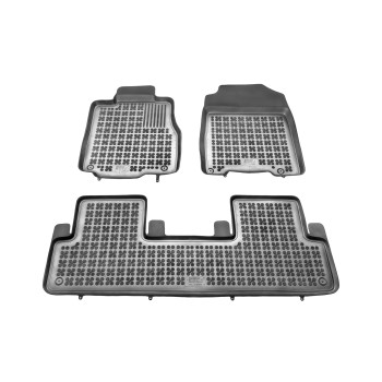 Λαστιχένια πατάκια HONDA CR-V IV (2012-2018) / GREAT WALL H6 - τύπου σκαφάκι - 3τμχ., Rezaw Plast Λαστιχένια πατάκια HONDA CR-V IV (2012-2018) / GREAT WALL H6 - τύπου σκαφάκι - 3τμχ., Rezaw Plast