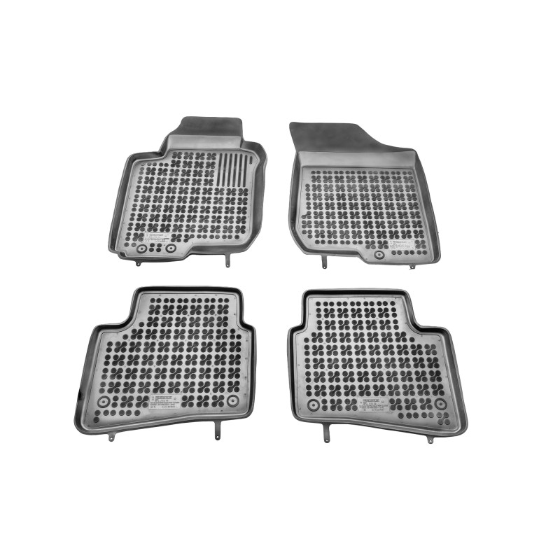 Λαστιχένια πατάκια KIA Ceed I (2007-2012) / HYUNDAI i30 I (2007-2012) - τύπου σκαφάκι - 4τμχ., Rezaw Plast