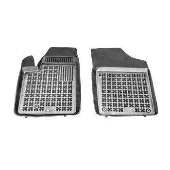 Λαστιχένια πατάκια PEUGEOT Partner / CITROEN Berlingo (1996-2008) μπροστινά - τύπου σκαφάκι - 2τμχ., Rezaw Plast