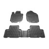 Λαστιχένια πατάκια TOYOTA Rav4 (2005-2013) - EU version - τύπου σκαφάκι - 3τμχ., Rezaw Plast