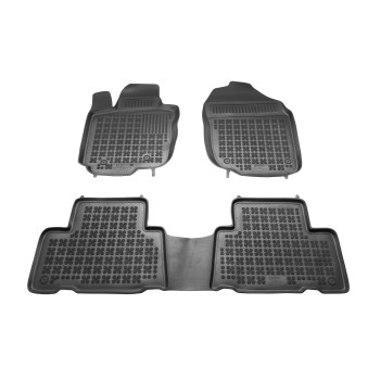 Λαστιχένια πατάκια TOYOTA Rav4 (2005-2013) - EU version - τύπου σκαφάκι - 3τμχ., Rezaw Plast Λαστιχένια πατάκια TOYOTA Rav4 (2005-2013) - EU version - τύπου σκαφάκι - 3τμχ., Rezaw Plast