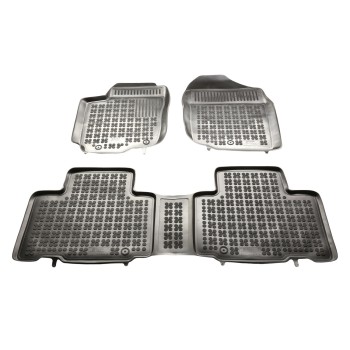 Λαστιχένια πατάκια TOYOTA Rav4 (2012-2018) - τύπου σκαφάκι - 3τμχ., Rezaw Plast