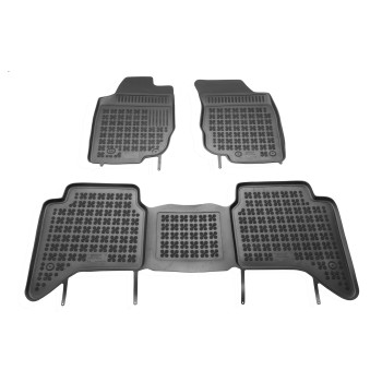Λαστιχένια πατάκια TOYOTA Hilux (2005-2015) - 4 doors - τύπου σκαφάκι - 3τμχ., Rezaw Plast Λαστιχένια πατάκια TOYOTA Hilux (2005-2015) - 4 doors - τύπου σκαφάκι - 3τμχ., Rezaw Plast