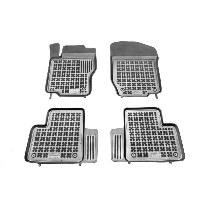 Λαστιχένια πατάκια MERCEDES ML W164 (2005-2011) / GL X164 (2006-2012) - τύπου σκαφάκι - 4τμχ., Rezaw Plast