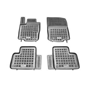 Λαστιχένια πατάκια MERCEDES ML W166 (2011-2015) / GL X166 (2012-2015) / GLE W166 / GLE C295 (2015-2019) - τύπου σκαφάκι - 4τμχ., Rezaw Plast