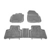 Λαστιχένια πατάκια RENAULT Scenic II,III (2003-2016) / Grand Scenic II,III (2003-2016) - τύπου σκαφάκι - 3τμχ., Rezaw Plast