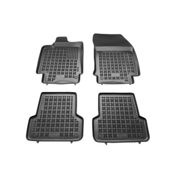 Λαστιχένια πατάκια RENAULT Laguna III (2007-2015) - τύπου σκαφάκι - 4τμχ., Rezaw Plast