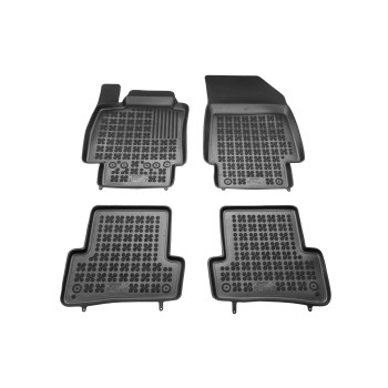 Λαστιχένια πατάκια RENAULT Clio (2005-2012) / Clio IV (2012-2019) / RENAULT Captur (2013-2019) - τύπου σκαφάκι - 4τμχ., Rezaw Plast