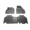 Λαστιχένια πατάκια RENAULT Kangoo II / MERCEDES Citan (2008-2021) - τύπου σκαφάκι - 3τμχ., Rezaw Plast