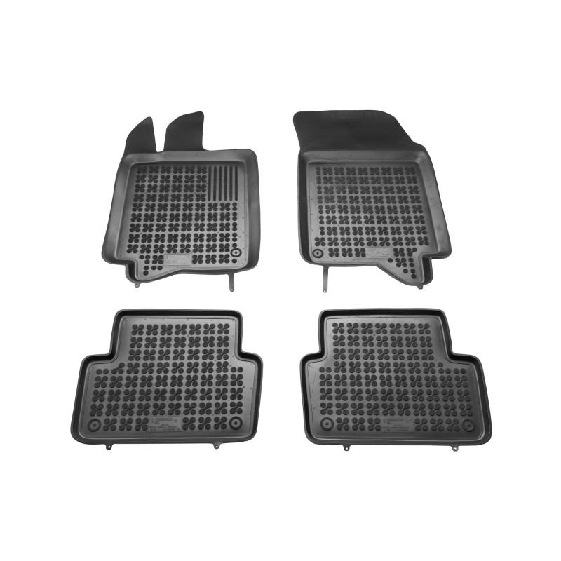 Λαστιχένια πατάκια RENAULT Laguna (2001-2007) - τύπου σκαφάκι - 4τμχ., Rezaw Plast