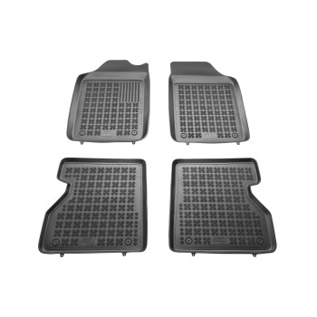 Λαστιχένια πατάκια RENAULT Kangoo (1998-2007) - τύπου σκαφάκι - 4τμχ., Rezaw Plast