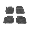 Λαστιχένια πατάκια MITSUBISHI Colt 3d (2008-2012) - τύπου σκαφάκι - 4τμχ., Rezaw Plast