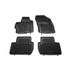 Λαστιχένια πατάκια CITROEN C-Crosser / PEUGEOT 4007 (2007-2012) / MITSUBISHI Outlander II (2006-2013) / Outlander III (2012-2021) / ECLIPSE CROSS (2017-2021) - τύπου σκαφάκι - 4τμχ., Rezaw Plast