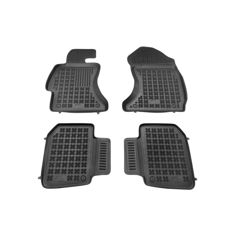 Λαστιχένια πατάκια Subaru WRX STI (2014-2020) / XV (2011-2018) - τύπου σκαφάκι - 4τμχ., Rezaw Plast