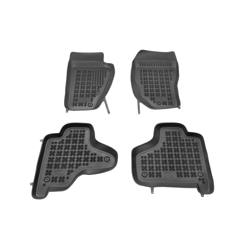 Λαστιχένια πατάκια JEEP Cherokee KK (2008-2012) - τύπου σκαφάκι - 4τμχ., Rezaw Plast