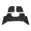 Λαστιχένια πατάκια ISUZU D-Max II (2011-2019) - τύπου σκαφάκι - 3τμχ., Rezaw Plast