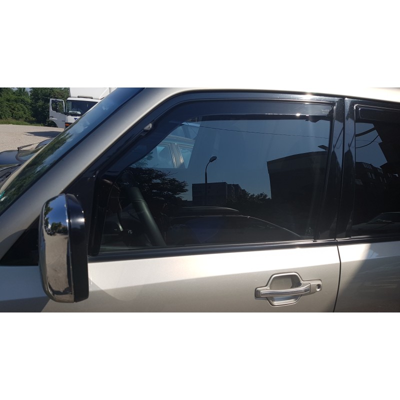 Ανεμοθραύστες Mitsubishi Pajero Wagon (1999-2021) 5 πορτο - 2 τμχ. εμπρός, Heko