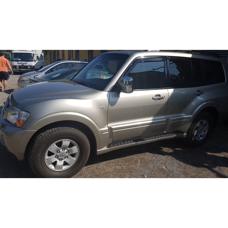 Ανεμοθραύστες Mitsubishi Pajero Wagon (1999-2021) 5 πορτο - 4 τμχ. εμπρός και πίσω, Heko