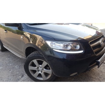 Φώτα ημέρας με φλας για γνήσια φανάρια για Hyundai Santa Fe (2006-2009) - led bar design Φώτα ημέρας με φλας για γνήσια φανάρια για Hyundai Santa Fe (2006-2009) - led bar design
