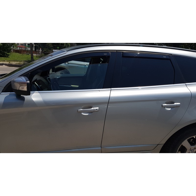 Ανεμοθραύστες Volvo XC60 (2008-2017) 5 πορτο - 4 τμχ εμπρός και πίσω, Heko