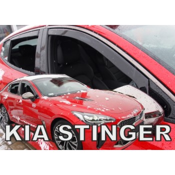 Ανεμοθραύστες KIA STINGER (2017-2023) 5 πορτο - 4 τμχ. εμπρός και πίσω, Heko
