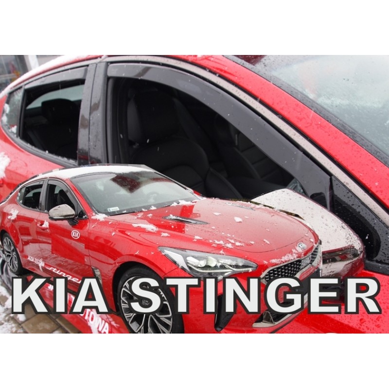 Ανεμοθραύστες KIA STINGER (2017-2023) 5 πορτο - 4 τμχ. εμπρός και πίσω, Heko