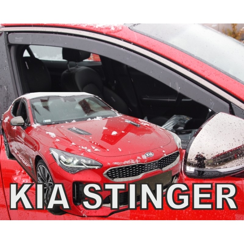 Ανεμοθραύστες Kia Stinger (2017-2023) 5 πορτο - 2 τμχ. εμπρός, Heko