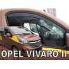 Ανεμοθραύστες Opel Vivaro (2014-2019) / Renault Trafic (2014-2021) (συν φινιστρίνι) 2 τμχ. εμπρός, Heko