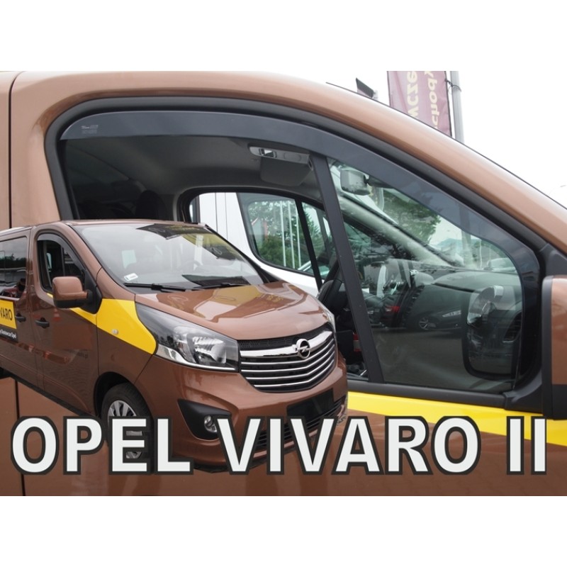 Ανεμοθραύστες Opel Vivaro (2014-2019) / Renault Trafic (2014-2021) (συν φινιστρίνι) 2 τμχ. εμπρός, Heko