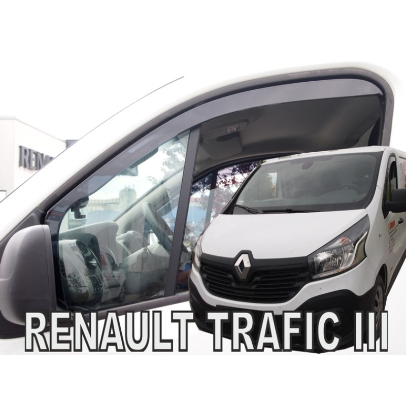 Ανεμοθραύστες Opel Vivaro (2014-2019) / Renault Trafic (2014-2021) (συν φινιστρίνι) 2 τμχ. εμπρός, Heko
