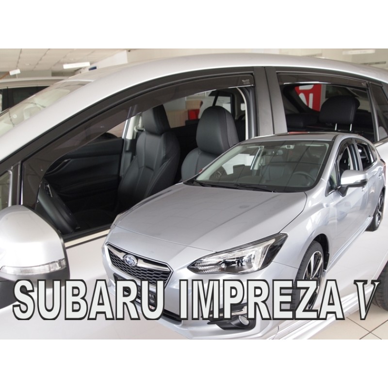 Ανεμοθραύστες Subaru Impreza (2016-2023) 5 πορτο - 4 τμχ εμπρός και πίσω, Heko