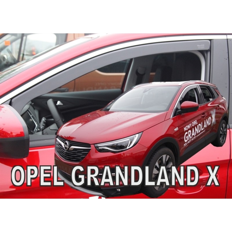 Ανεμοθραύστες Opel Grandlland X (2017-2024) 5 πορτο - 2 τμχ. εμπρός, Heko