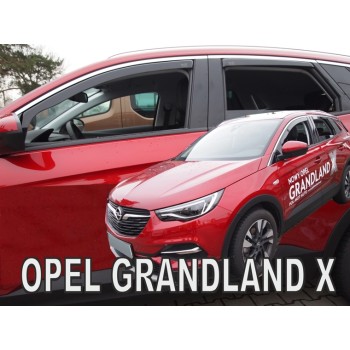 Ανεμοθραύστες Opel Grandland X (2017-2024) 4 πορτο - 4 τμχ. εμπρός και πίσω, Heko Ανεμοθραύστες Opel Grandland X (2017-2024) 4 πορτο - 4 τμχ. εμπρός και πίσω, Heko